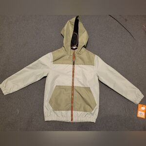 Boys jacket, Bass Outdoor, green, size 8,new with tags